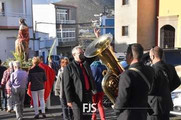 Procesión de La Burrita y concierto de música sacra de la Banda Municipal de Telde/Francisco Javier Santana.